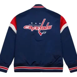 Heavyweight Satin Jacket Washington Capitals