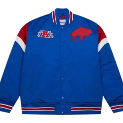 Heavyweight Satin Jacket Buffalo Bills