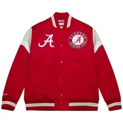 Heavyweight Satin Jacket University Of Alabama