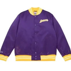 Heavyweight Satin Jacket Los Angeles Lakers