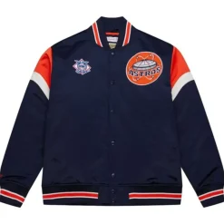 Heavyweight Satin Jacket Houston Astros