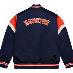 Heavyweight Satin Jacket Houston Astros
