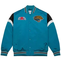 Heavyweight Satin Jacket Jacksonville Jaguars