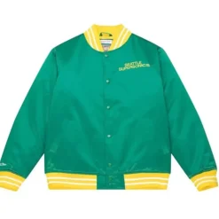 Heavyweight Satin Jacket Seattle Supersonics