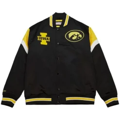 Heavyweight Satin Jacket University Of Iowa
