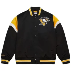 Heavyweight Satin Jacket Pittsburgh Penguins