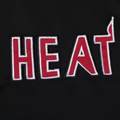Heavyweight Satin Jacket Miami Heat