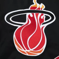 Heavyweight Satin Jacket Miami Heat
