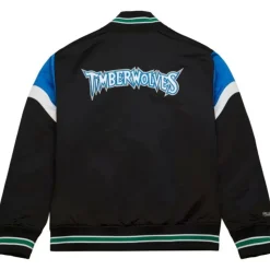 Heavyweight Satin Jacket Minnesota Timberwolves