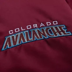 Heavyweight Satin Jacket Colorado Avalanche