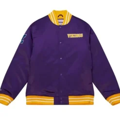Heavyweight Satin Jacket Minnesota Vikings