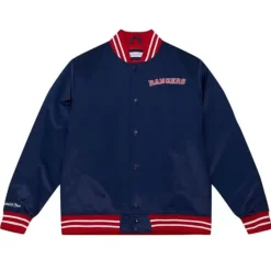 Heavyweight Satin Jacket New York Rangers