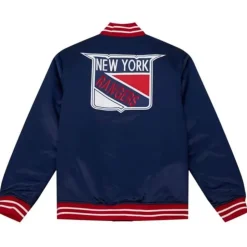 Heavyweight Satin Jacket New York Rangers