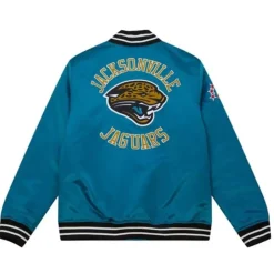 Heavyweight Satin Jacket Jacksonville Jaguars