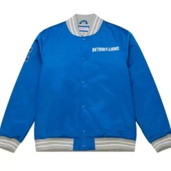 Heavyweight Satin Jacket Detroit Lions