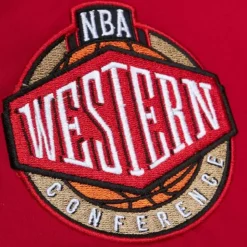 Heavyweight Satin Jacket Houston Rockets