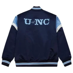 Heavyweight Satin Jacket University Of North Carolina