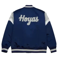 Heavyweight Satin Jacket Georgetown University