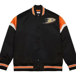 Heavyweight Satin Jacket Anaheim Ducks