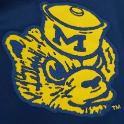 Heavyweight Satin Jacket University Of Michigan