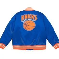 Heavyweight Satin Jacket New York Knicks