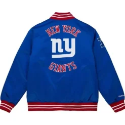 Heavyweight Satin Jacket New York Giants