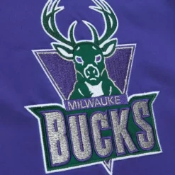 Heavyweight Satin Jacket Milwaukee Bucks