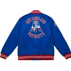 Heavyweight Satin Jacket New England Patriots