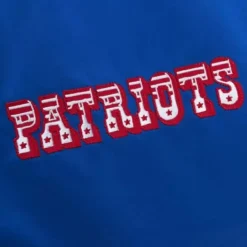 Heavyweight Satin Jacket New England Patriots