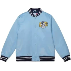 Heavyweight Satin Jacket University Of North Carolina
