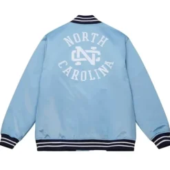 Heavyweight Satin Jacket University Of North Carolina