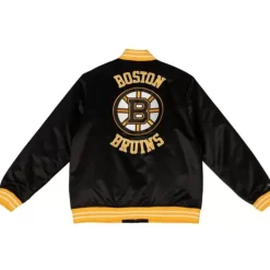 Heavyweight Satin Jacket Boston Bruins