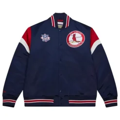 Heavyweight Satin Jacket St. Louis Cardinals