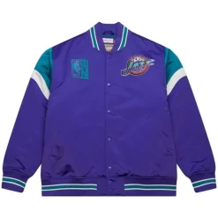 Heavyweight Satin Jacket Utah Jazz
