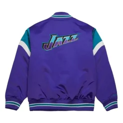 Heavyweight Satin Jacket Utah Jazz