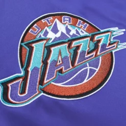 Heavyweight Satin Jacket Utah Jazz