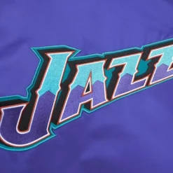 Heavyweight Satin Jacket Utah Jazz