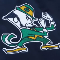 Heavyweight Satin Jacket University Of Notre Dame