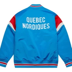 Heavyweight Satin Jacket Quebec Nordiques