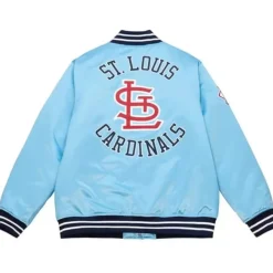 Heavyweight Satin Jacket St. Louis Cardinals