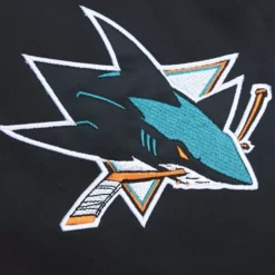 Heavyweight Satin Jacket San Jose Sharks