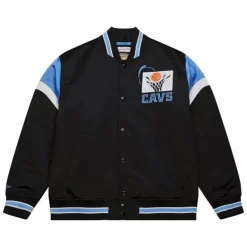 Heavyweight Satin Jacket Cleveland Cavaliers