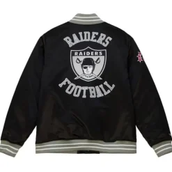Heavyweight Satin Jacket Oakland Raiders