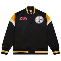 Heavyweight Satin Jacket Pittsburgh Steelers