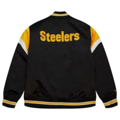 Heavyweight Satin Jacket Pittsburgh Steelers