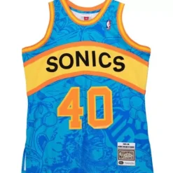 Hebru Jersey Seattle Supersonics Shawn Kemp