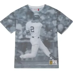 Highlight Sublimated Player Tee New York Yankees Derek Jeter