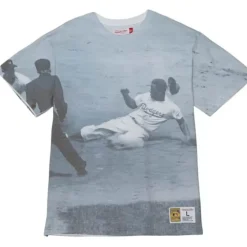 Highlight Sublimated Player Tee Brooklyn Dodgers Jackie Robinson