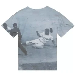Highlight Sublimated Player Tee Brooklyn Dodgers Jackie Robinson