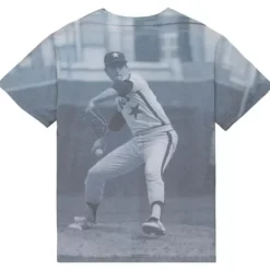 Highlight Sublimated Player Tee Houston Astros Nolan Ryan